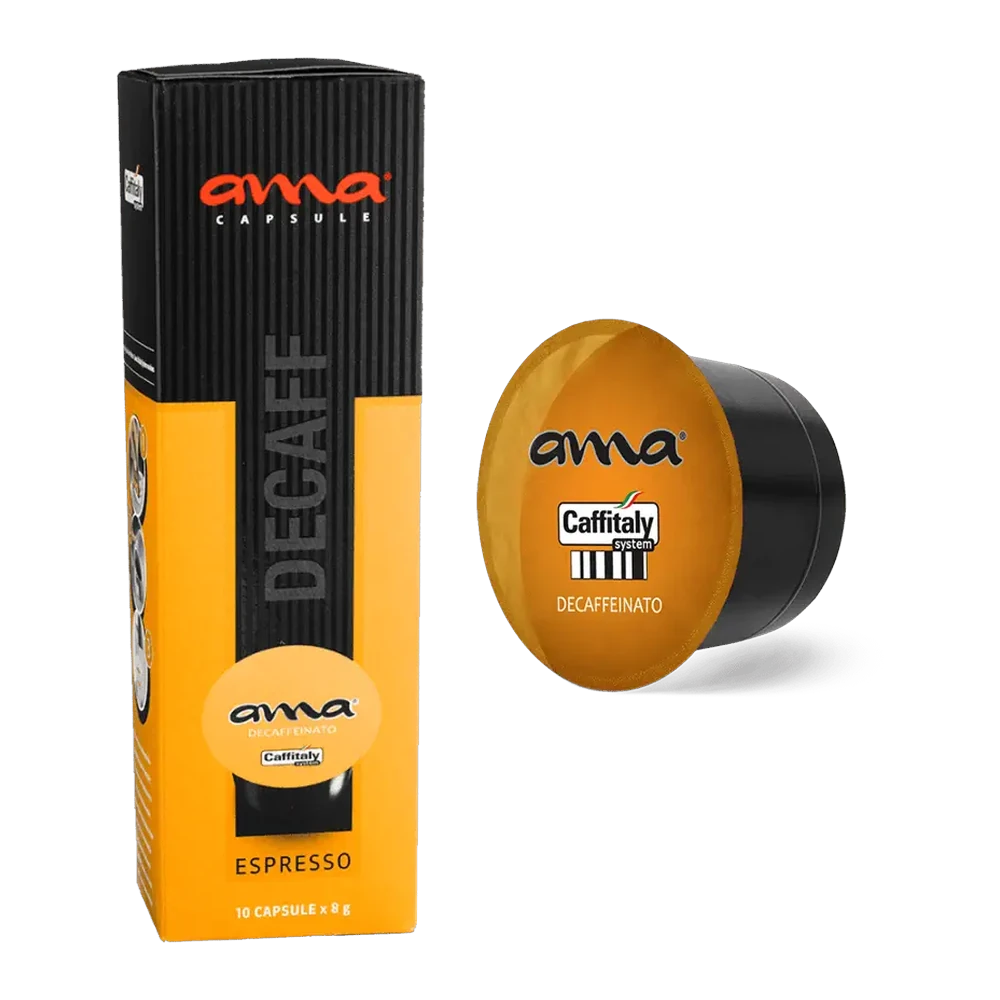 Ama Caffe, Kapsulë Decaffeinato, 10 x 8 g
